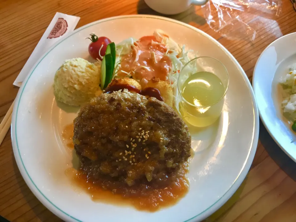 Hamburg and croquette|kaokaoさん