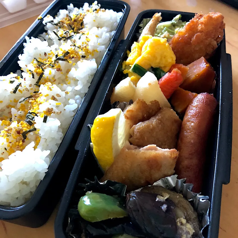 Snapdishの料理写真:今日の俺弁当！|沖縄「ピロピロ」ライフさん