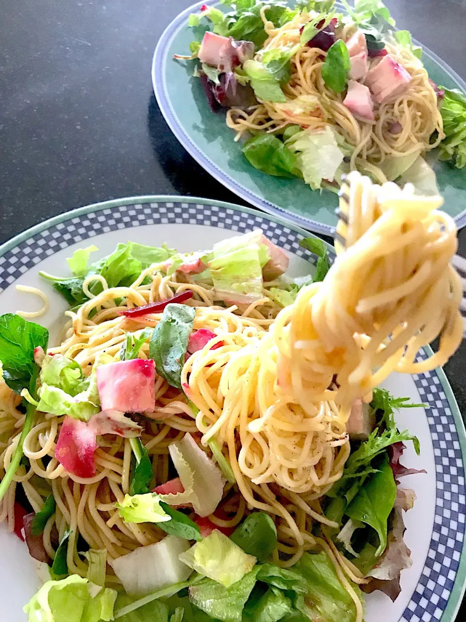 オイスターソース炒め
サラダパスタ🥗🍝|シュトママさん