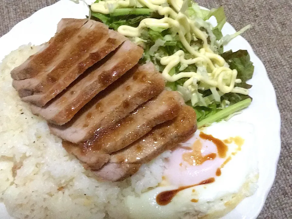 ワンプレート晩御飯(*´∀｀*)|ちゃびきゅさん