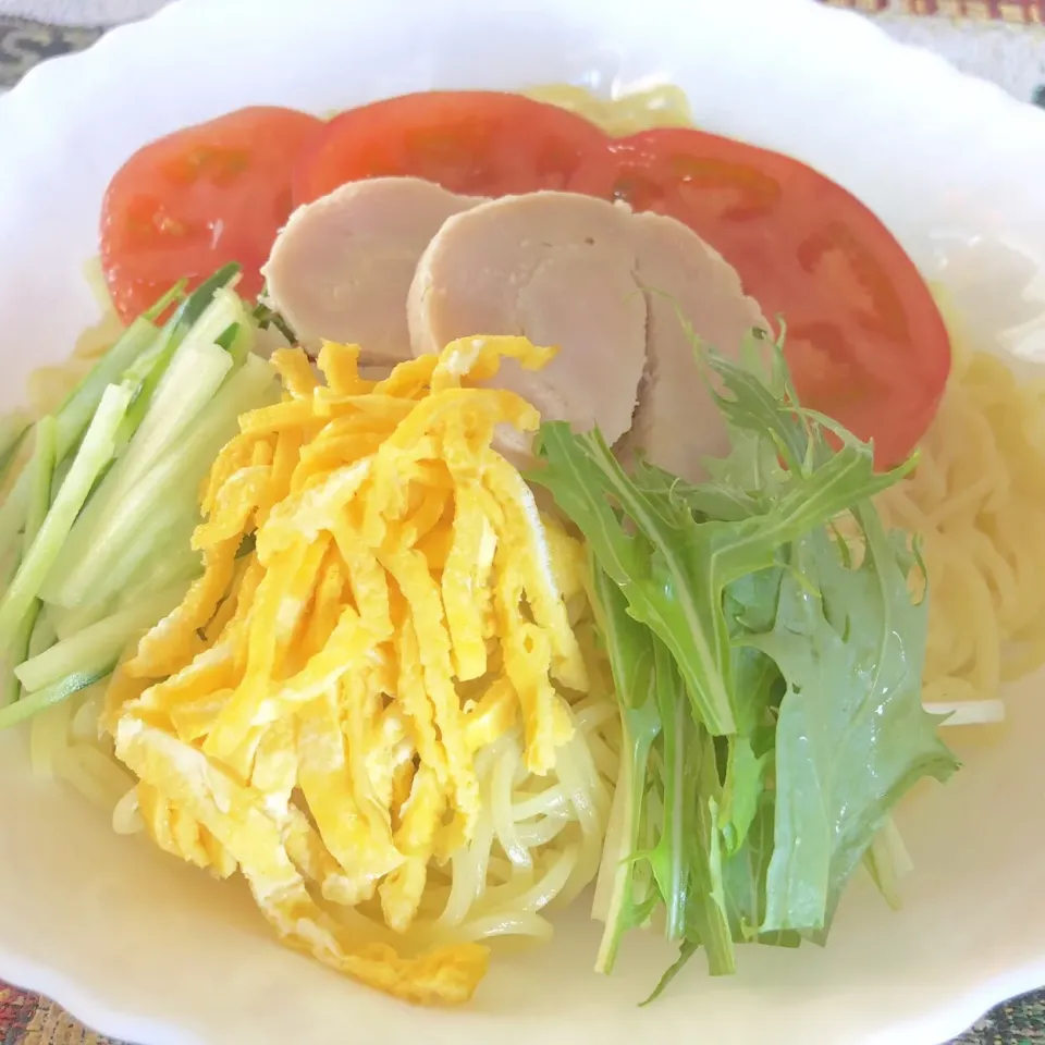 20180522 tue・おうち晩ごはん◡̈⋆＊冷麺|《 Rie 》pochiko3xxxさん