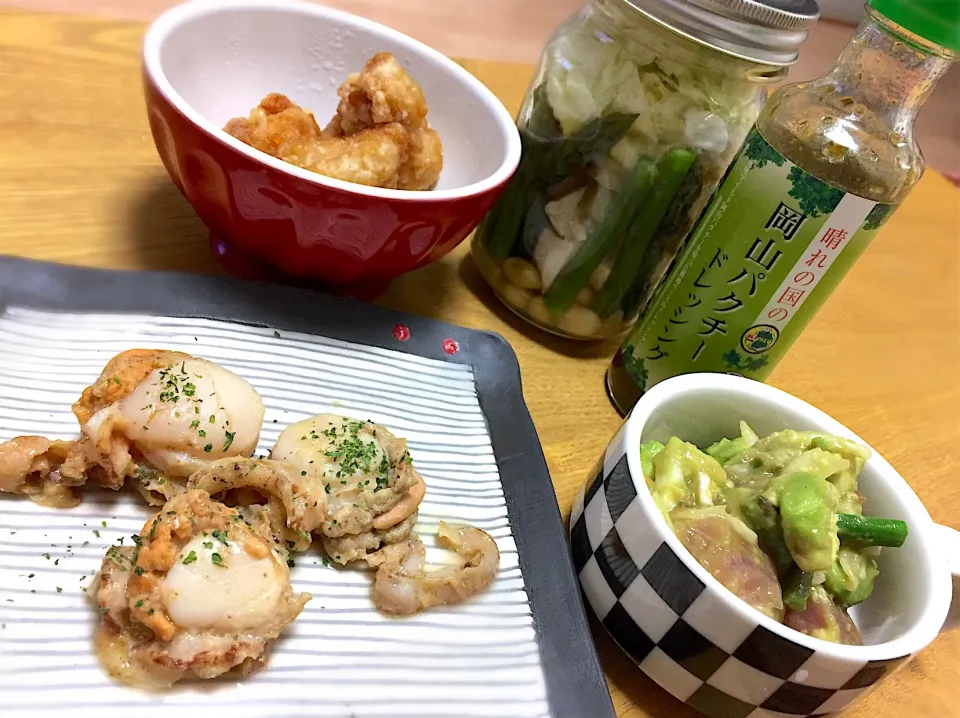 ハワイ風にしたつもりの夜ご飯|あやさん