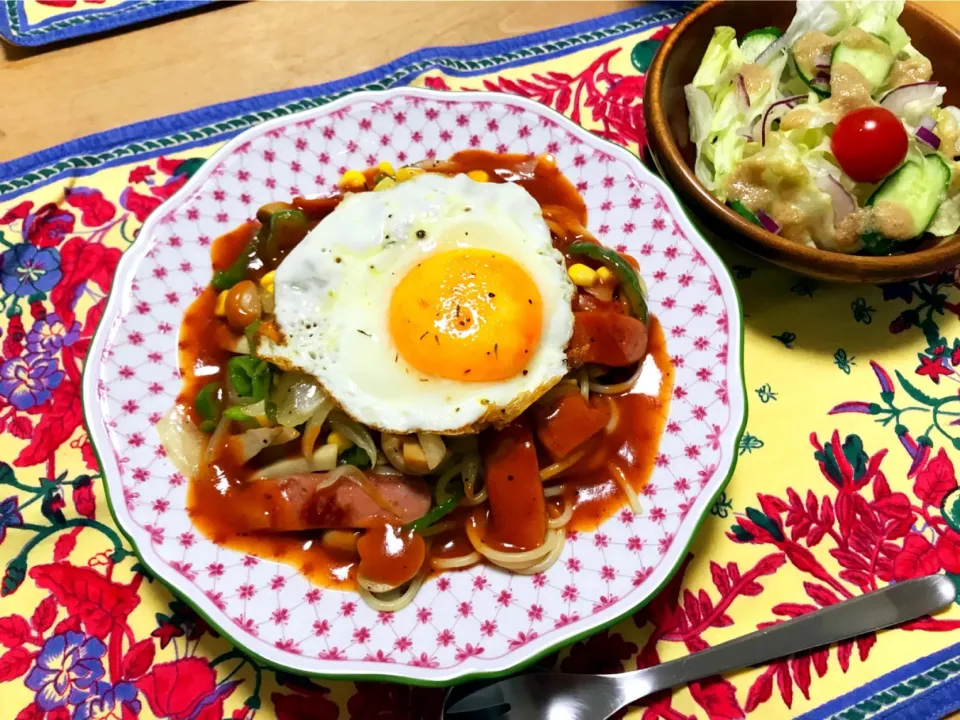 名古屋B級グルメ、あんかけスパで晩ごはん♫|シホさん