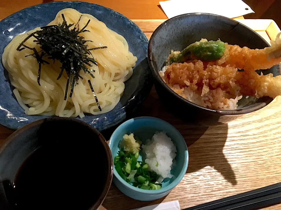 海老天丼セット@武膳(小川町)|yoooochanさん