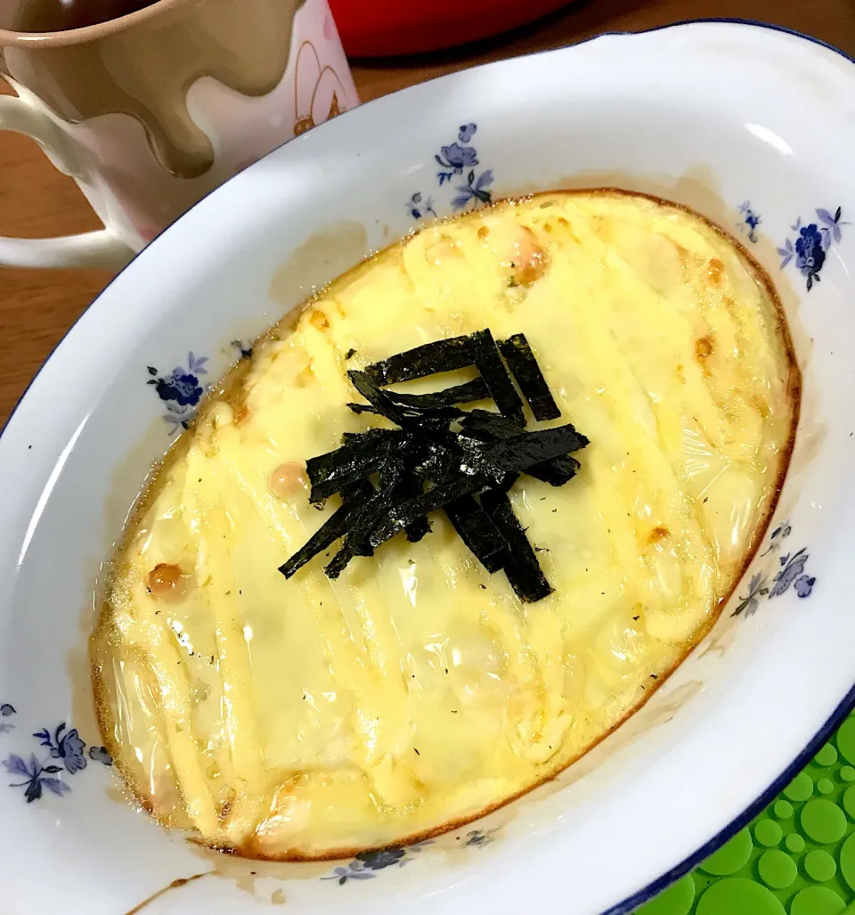 ふわトロ長芋とお豆腐のグラタン|花ママちゃんさん