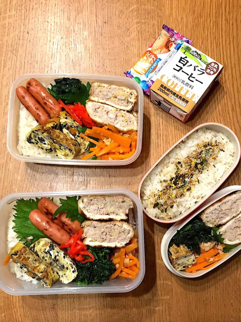 Snapdishの料理写真:家族弁当5月24日|hatabowwyomeさん