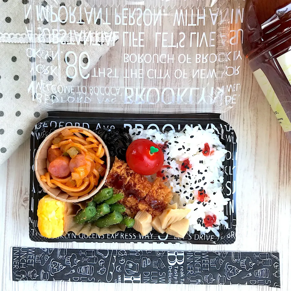 Snapdishの料理写真:娘のお弁当|さくらんぼ🍒さん