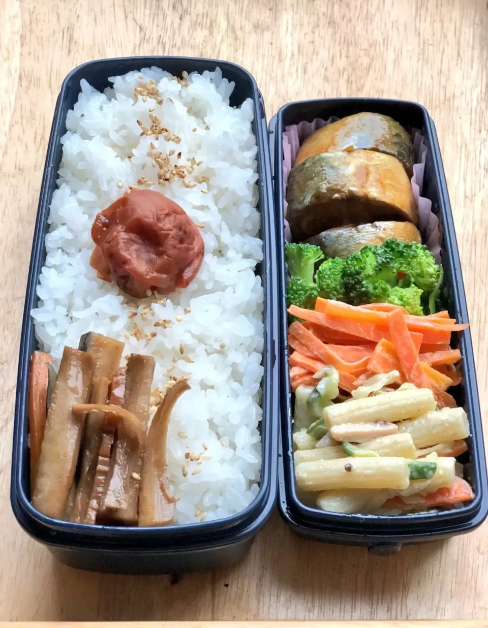 鯖の味噌煮 弁当|弁当 備忘録さん