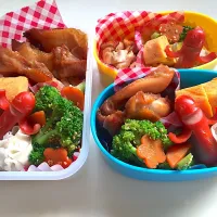 #お弁当  #てりやきチキン #ソーセージン

もうすぐ2歳の姪っ子に初お弁当♡
 #ぱぱ弁|えり♡さん