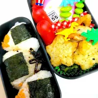 Snapdishの料理写真:息子くん遠足弁当🍱晴れました☀️|hst117さん