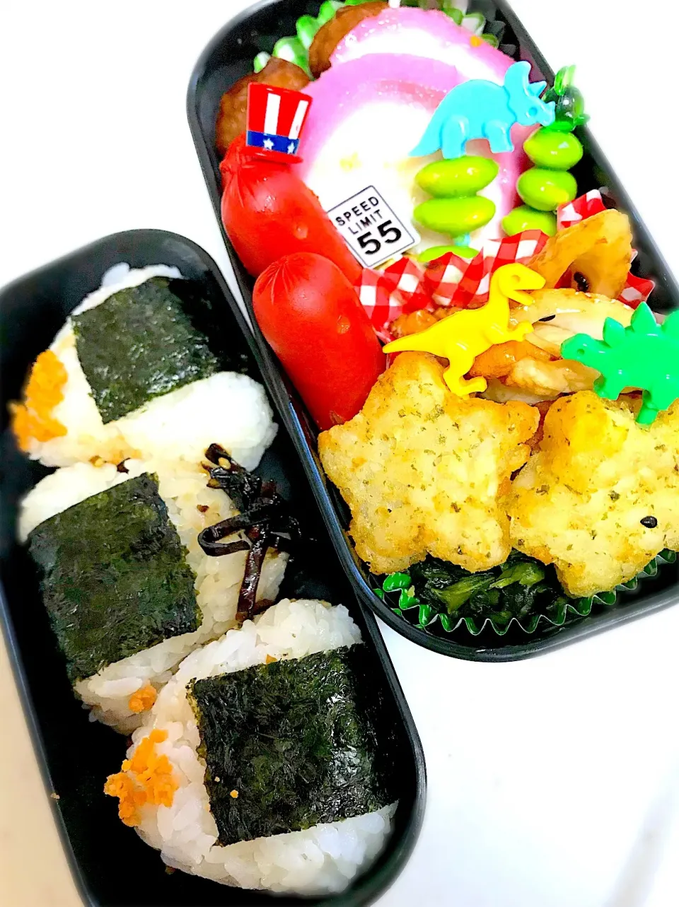 Snapdishの料理写真:息子くん遠足弁当🍱晴れました☀️|hst117さん