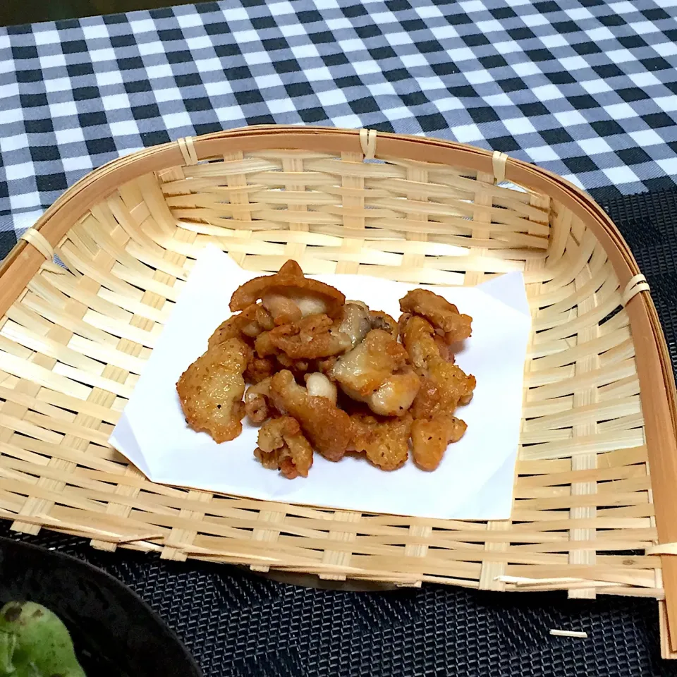 鶏皮のカリカリ焼き!  (^-^)|Kei Satoさん