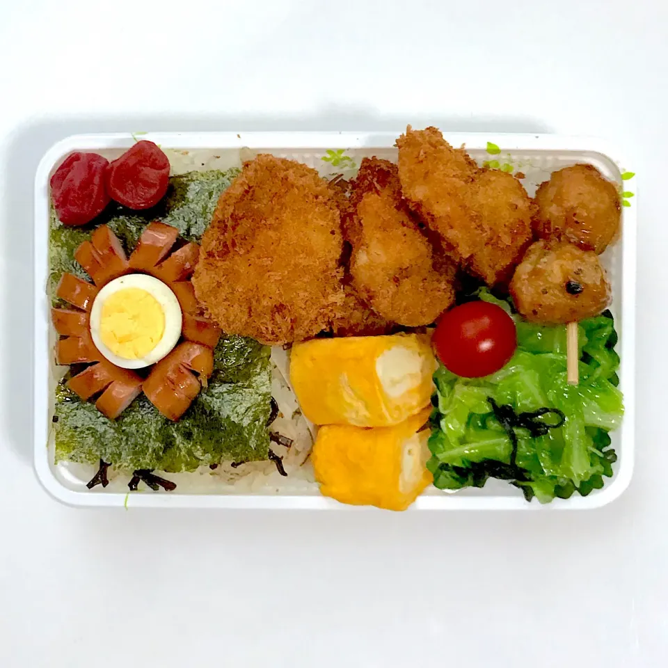 パパのお弁当(^^)
 #お弁当  #麦ご飯|kakoさん