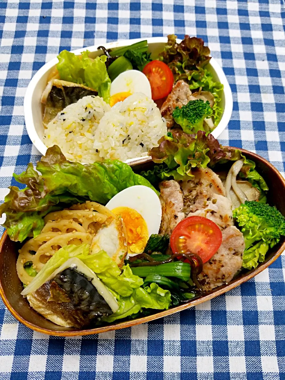 今日のお弁当😃豚ヒレソテー香草風味|クッキングオヤジさん