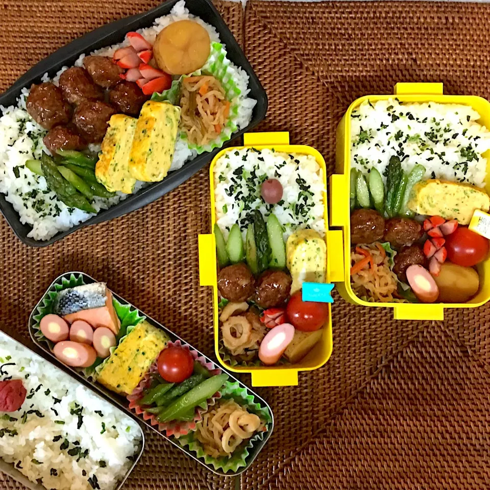 Snapdishの料理写真:#中高生弁当  #父ちゃん弁当  #のっけ弁当|よちこさん