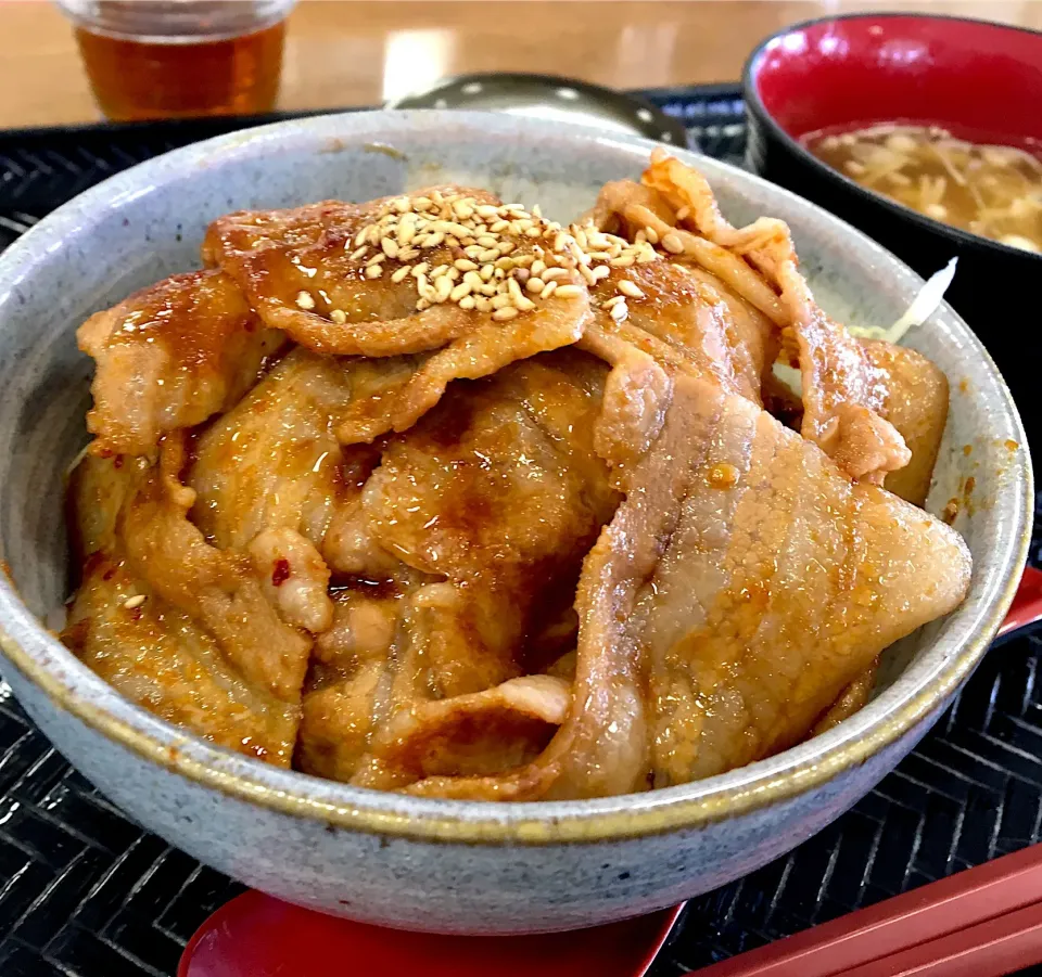 営業マンの昼ごはん☀️☀️🔆
焼肉丼 550円
妻有ポーク使用🐷|ぽんたさん