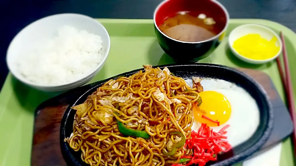 喫茶トマト　焼きそば定食|eri☆さん