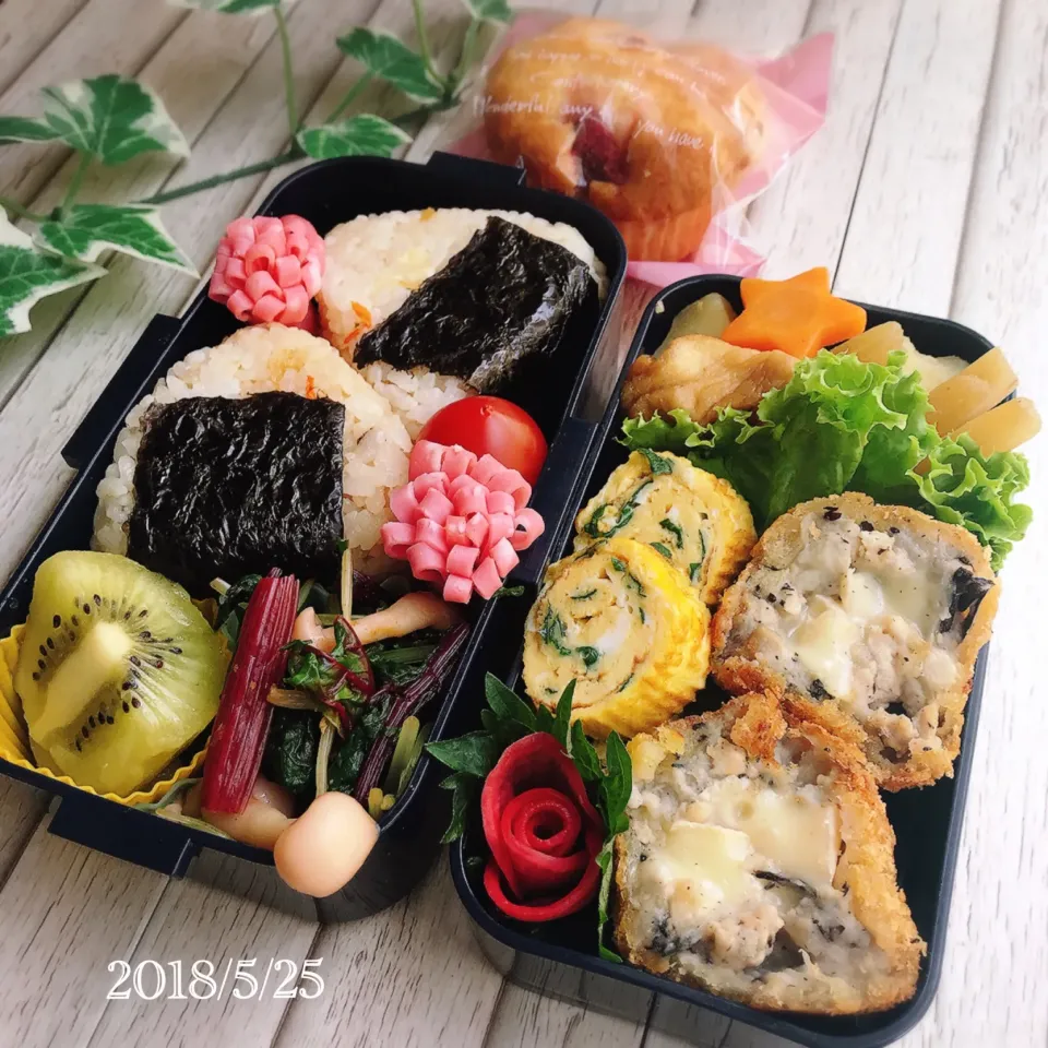 今日の娘弁当2018.5.25...♪*ﾟ|ばろんさん