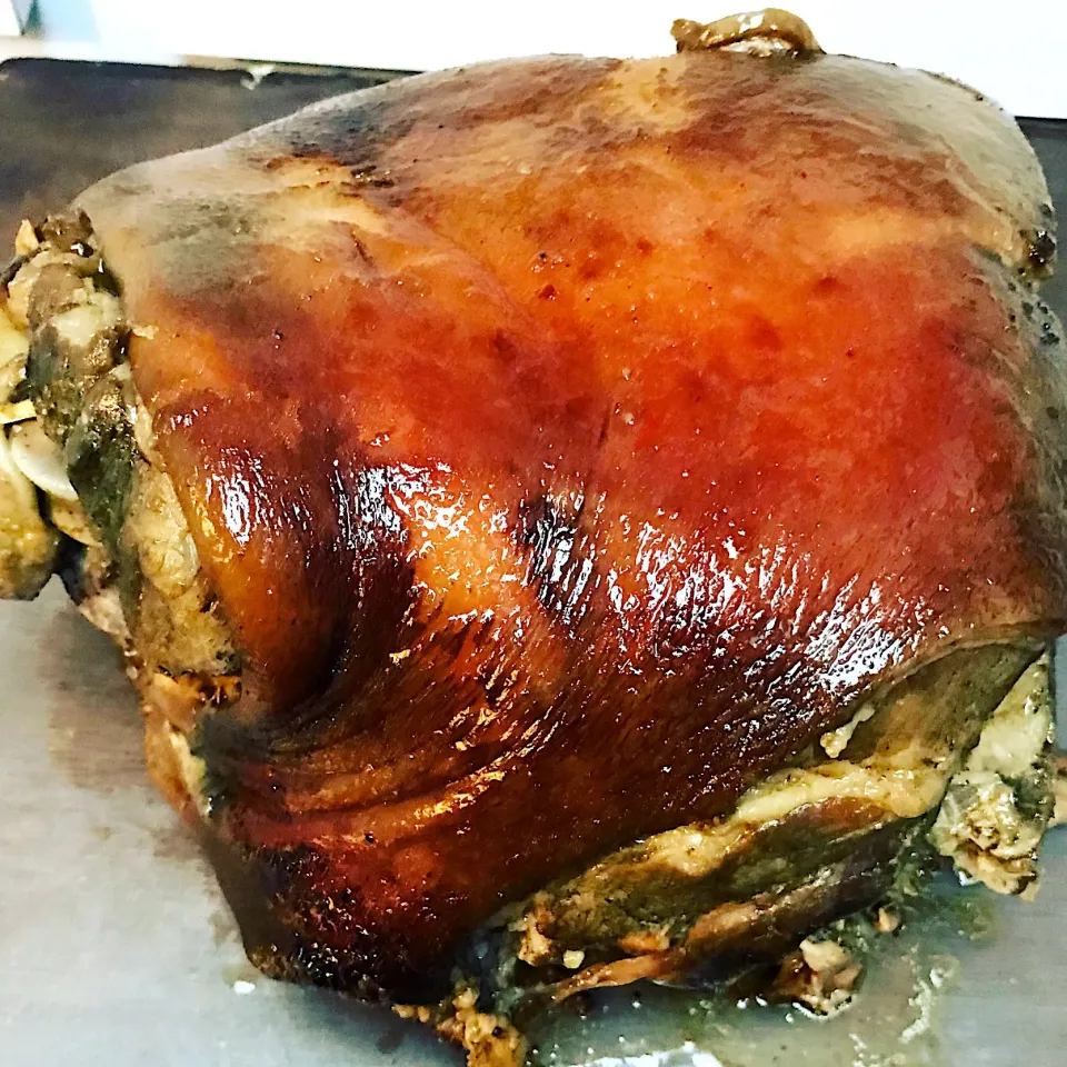 Pork shoulder roast #sunshinesaketeryaki|christl babcockさん