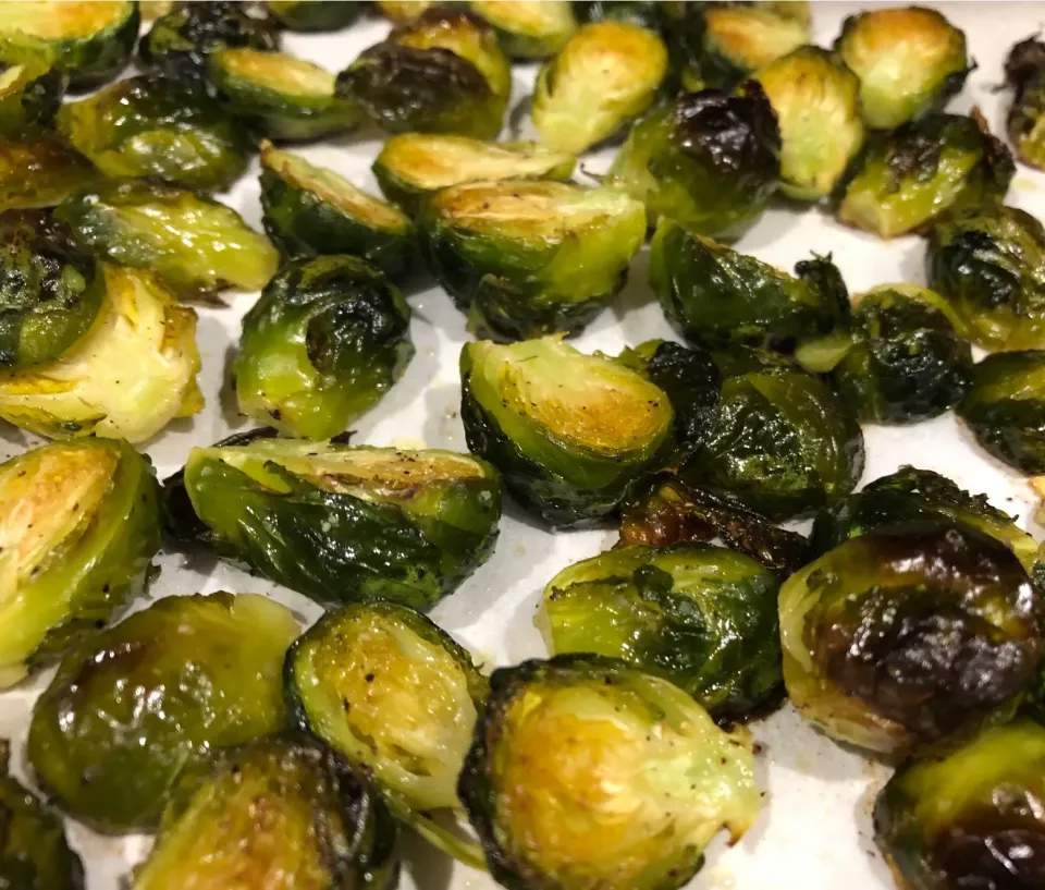 Baked Brussels Sprouts|POV Italian Cookingさん