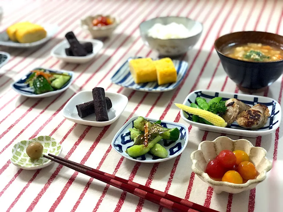 土曜日の朝ごはん|もみじさん