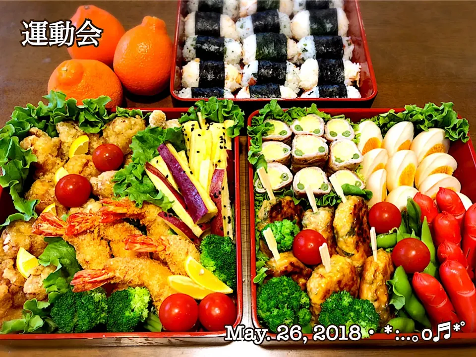 運動会お弁当２０１８|いく❤️さん