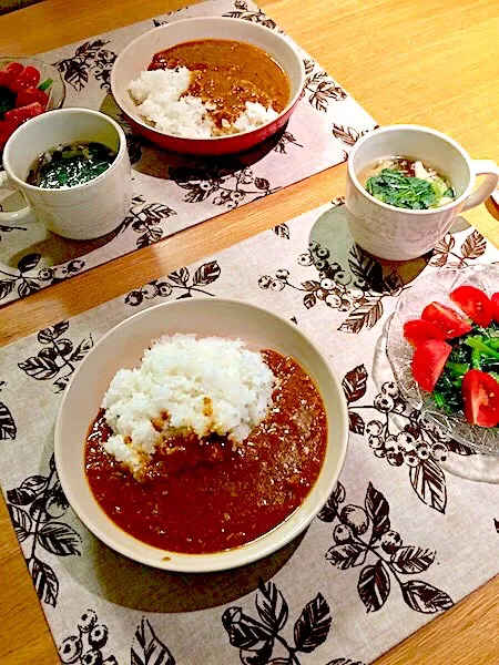 無印キーマカレー
旅帰り楽々夕食|papinさん