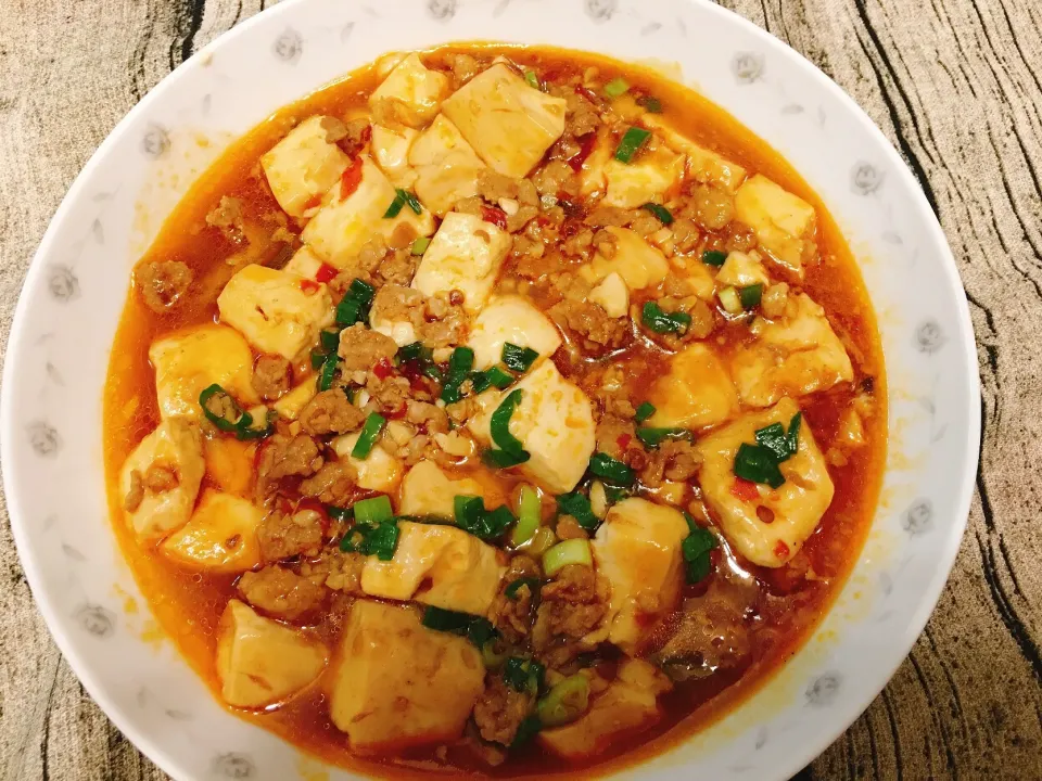 Snapdishの料理写真:麻婆豆腐Ma Po Tofu|Angelさん