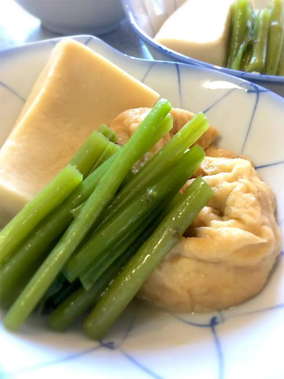 よし菜、高野豆腐、丸山の煮しめ✨|てんてんさん