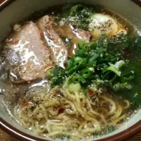 Snapdishの料理写真:マルちゃん正麺🍜、醤油味❗️ ₍₍ ପ(๑˃̶◡ ˂̶)੭♡✨