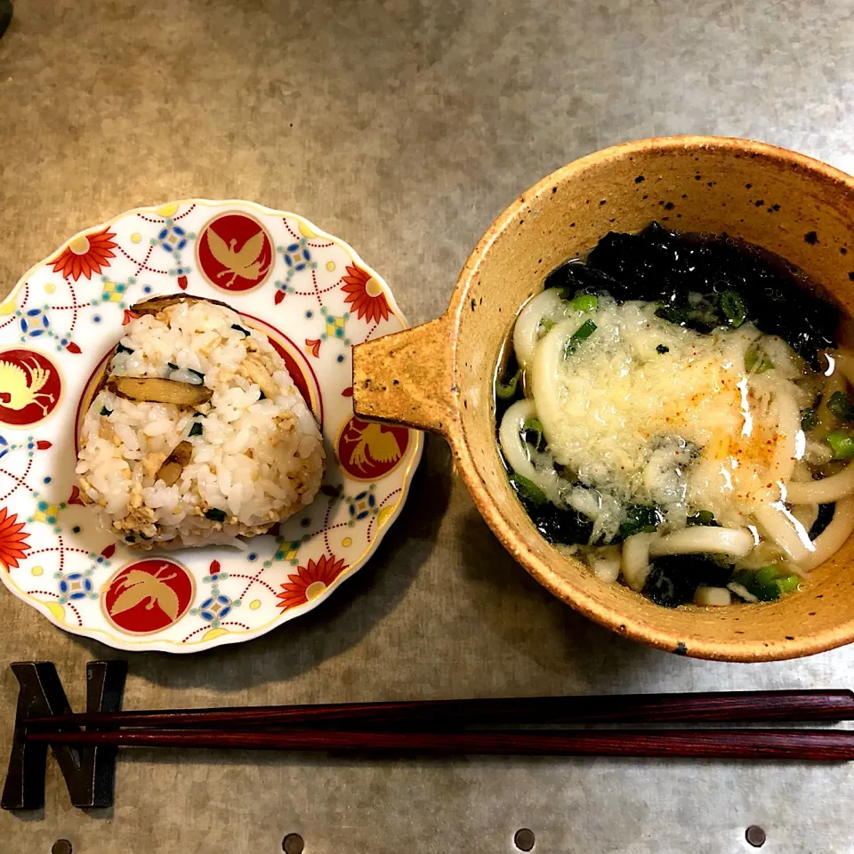 こうどんとこにぎりランチ|nao子さん