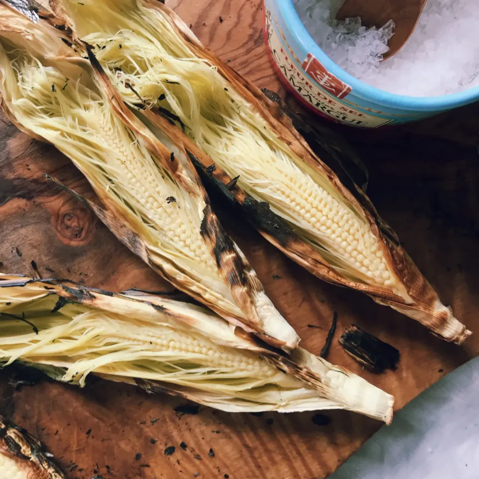 Snapdishの料理写真:kayoさんの料理 焼きヤングコーン🌽|やまださん