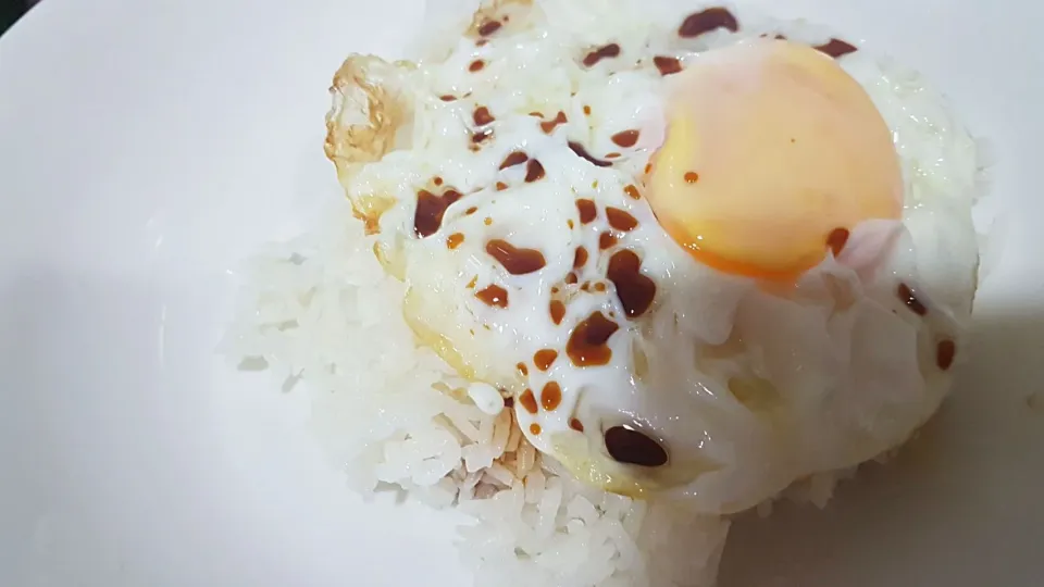 Fried egg and rice|🌷lynnlicious🌷さん