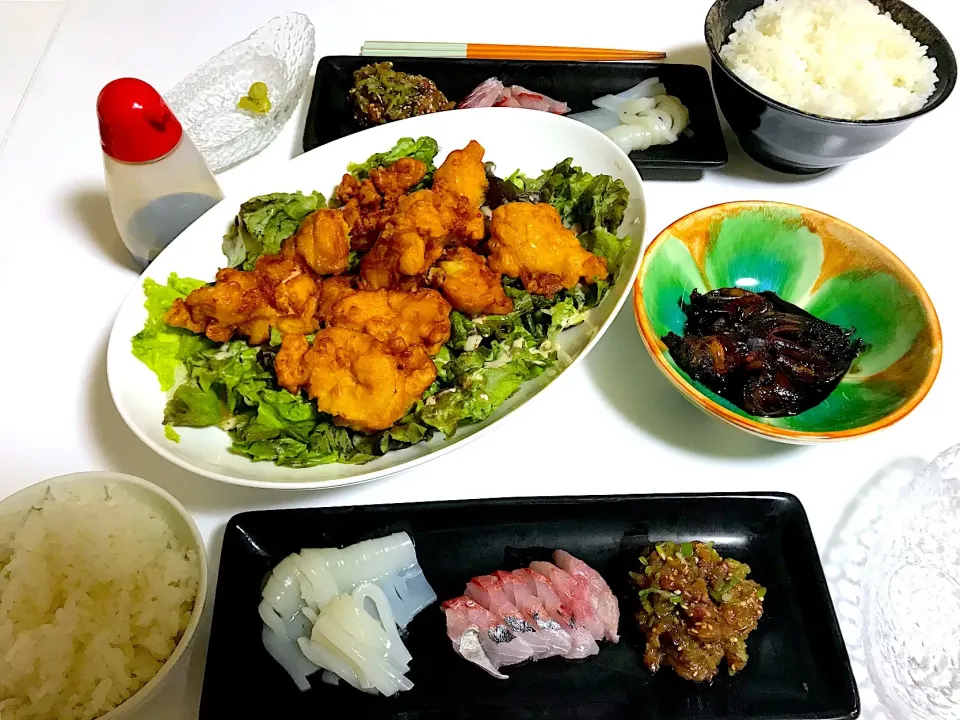 Snapdishの料理写真:#刺身晩御飯|ゆりえさん