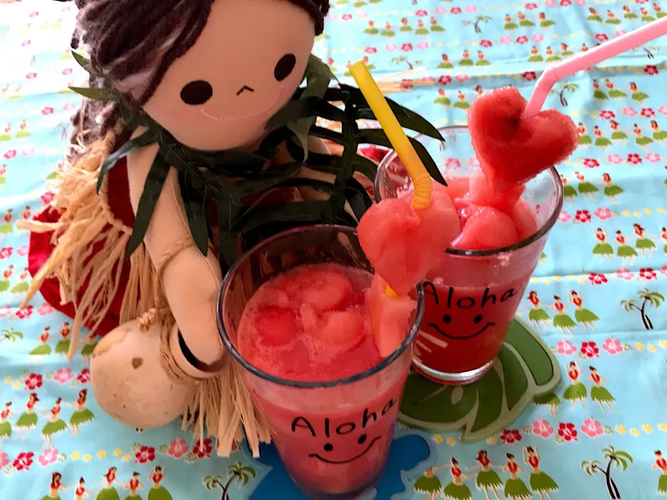 Snapdishの料理写真:スイカジューチュ🍉|noeさん