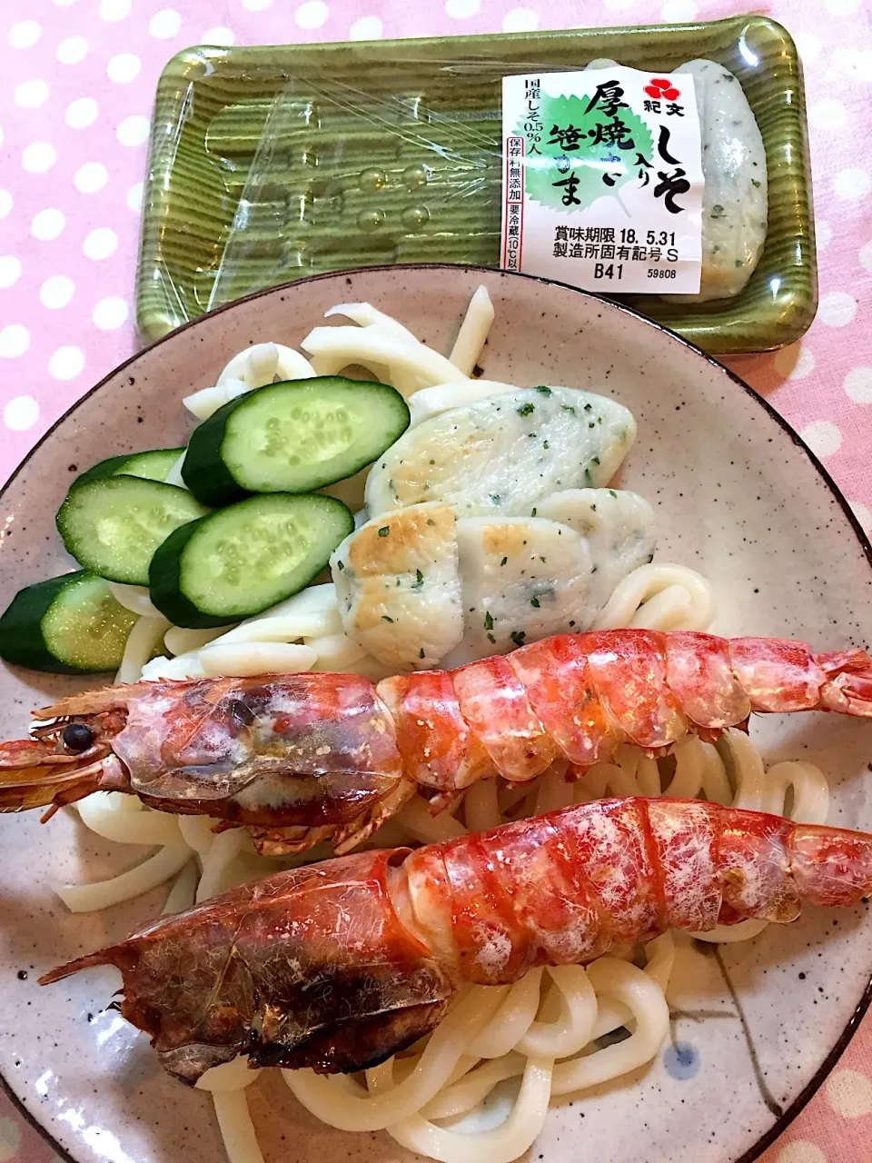 Snapdishの料理写真:サッパリうどん(๑˃̵ᴗ˂̵)|リッキーさん