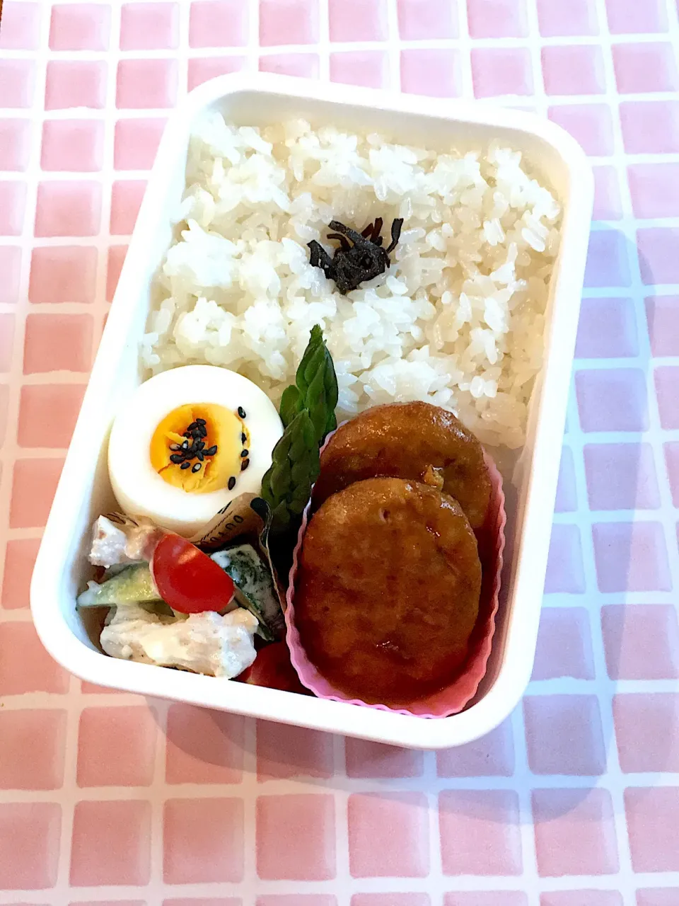 カレーハンバーグ弁当|Rieさん