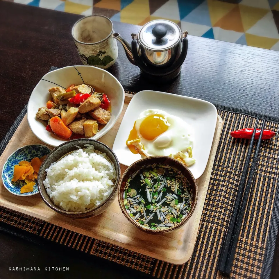 Snapdishの料理写真:朝ご飯🍚|Kashimanakitchenさん