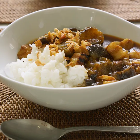 圧力鍋で作った、なすと豚バラ肉の簡単カレー|Wonder chefさん