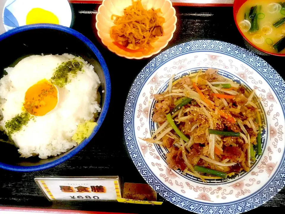 牛焼き肉・麦とろごはんセット|nyama1さん