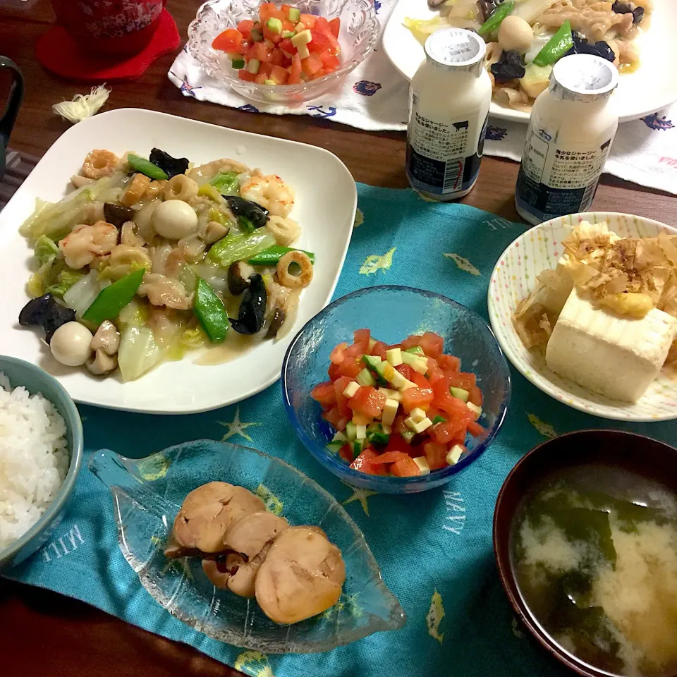 Snapdishの料理写真:5.28夕飯  八宝菜|ピカさん