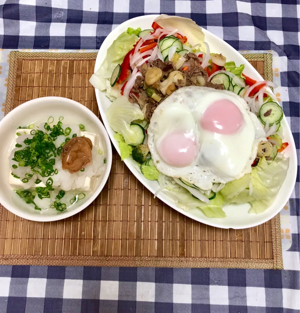 Snapdishの料理写真:今日の夕飯 #低糖質  #糖質制限|としぼーさん