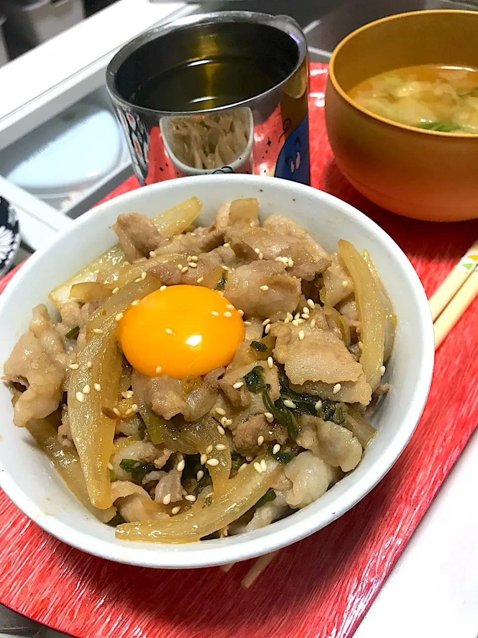 Snapdishの料理写真:スタミナ豚丼🐷|hiyokology_a9さん