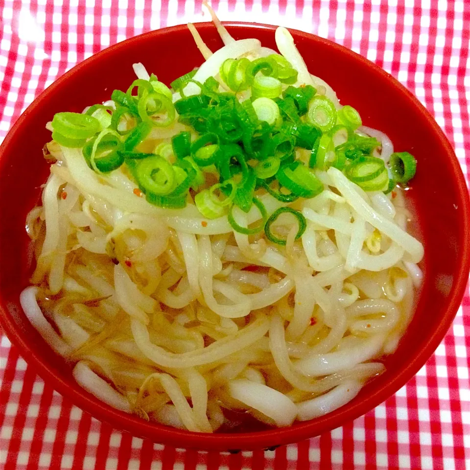 もやしのサッパリうどん❤️簡単で旨旨〜だょ🤗💕#S&B|まいりさん