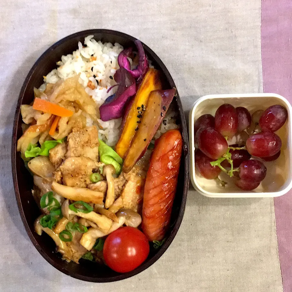 Snapdishの料理写真:#のっけ弁当  #男子高校生弁当|さい。さん