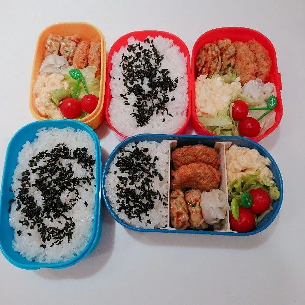 5/29(火)の３人弁当🍱|ふみぃさん