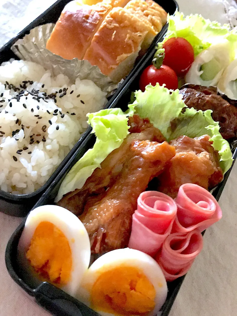 #社会人弁当#置き弁当#チーチクインキュウリ#鳥のえきしお漬け込み氷砂糖煮|sonokoさん