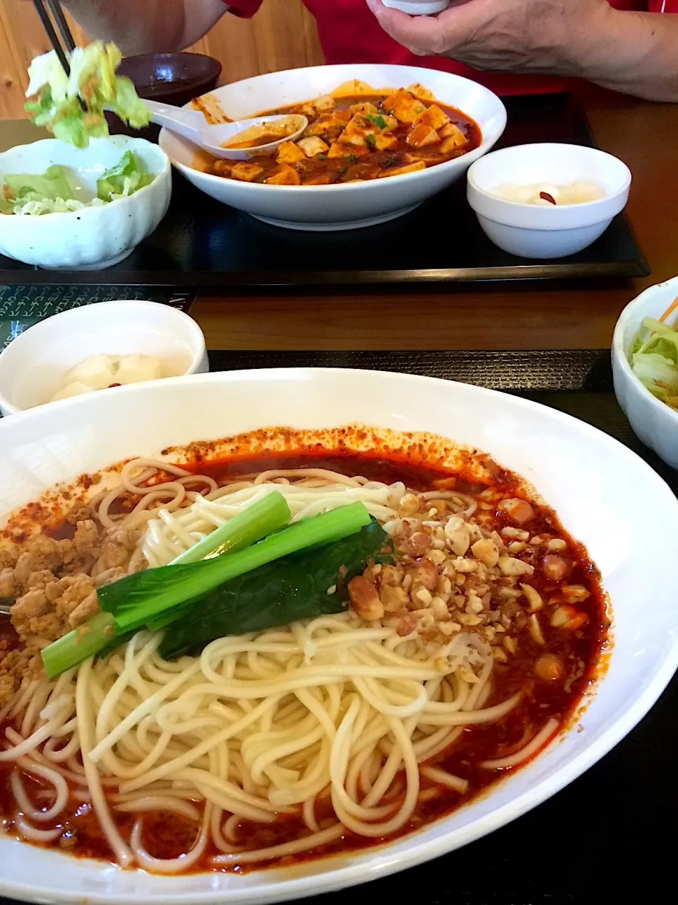 汁なし坦々麺
麻婆豆腐定食|高村幹子さん