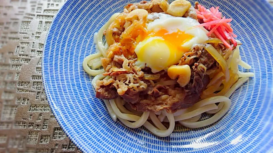 スタミナぶっかけ牛丼|ハッピーさん