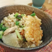 Snapdishの料理写真:我が家の炊き込みご飯🍚|ちゃーさん